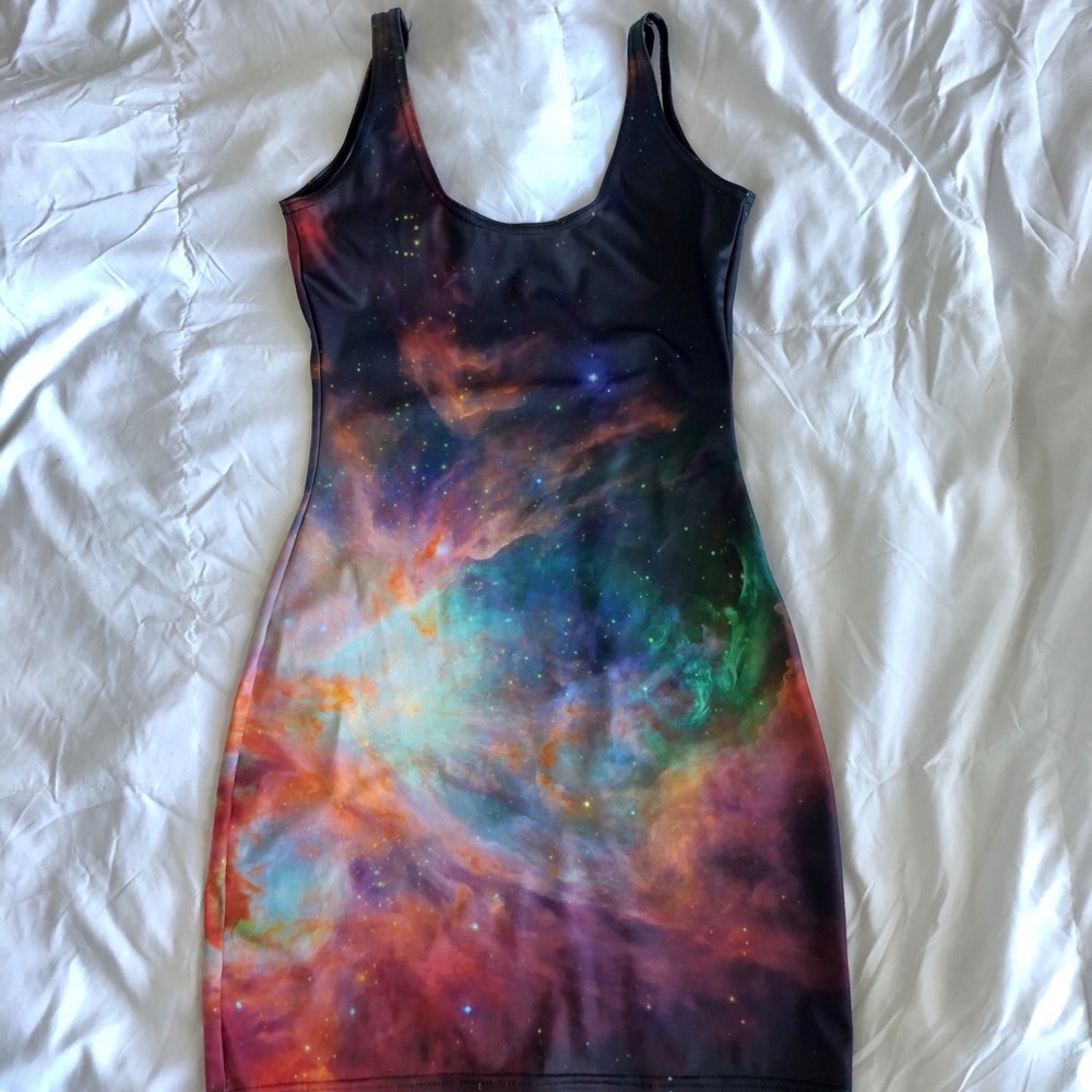 🌈 blackmilk rainbow galaxy dress 🌈